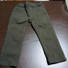 オリーブグリーン ロングパンツ