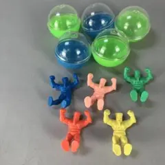 O◆アマダ ホークマン ５点 キン消し◆ガチャ 募集超人 当時物 キン肉マン O◇ アマダ ホークマン 5点 ◇キン消し◇ガチャ 募集超人 当時
