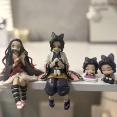 鬼滅の刃 プレミアム ちょこのせ フィギュア 竈門 禰豆子 胡蝶しのぶ ガチャ