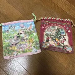 ディズニー　巾着　2点セット