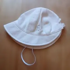 familiar ファミリア　ベビー帽子　41-43cm　クマ刺繍