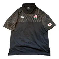 新品カンタベリー ラグビー日本代表メディア ポロシャツ4L RP32016 CANTERBURY(カンタベリー)/ラグビー日本代表 メディアポロシャツ