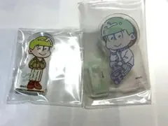 おそ松さん　Seria　チョロ松　グッズ　アクリルスタンド　グッズ　2点セット