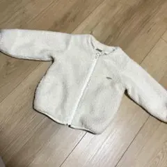 petit main ボアジップアップアウター 90