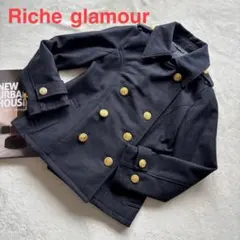 Richeglamour 美品 ダブル ピーコート ウール きれいめ⚪︎のサムネイル
