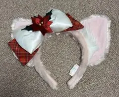 【Disney】リーナベル クリスマスリボン カチューシャ 2024