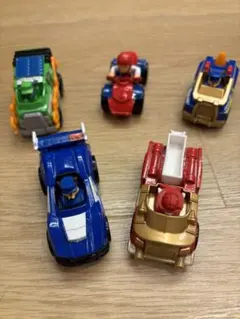 パウ・パトロール ミニカー 5台セット