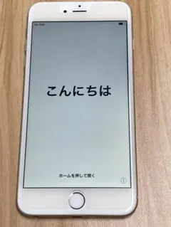 Apple iPhone 6 plus au回線 シルバー 64GB 87%