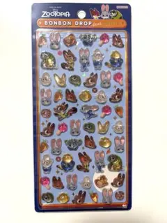 正規品 ボンボンドロップシール ズートピア ミニ