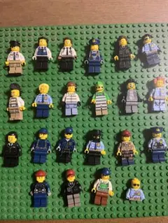 レゴ　ミニフィグ　ポリス　囚人