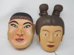 2026年最新】能面 木彫りの人気アイテム - メルカリ