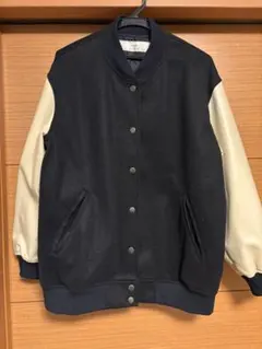 cepoネイビー メルトンスタジャン