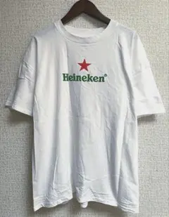 90s USA製 ハイネケン 企業Tシャツ 半袖 ビール 白 L - メルカリ