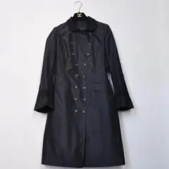 エルマンノシェルビーノ ♡ ダブルブレストドレスコート ブラック