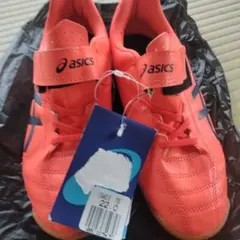 ASICS ジュニア用サッカーシューズ 22.0cm