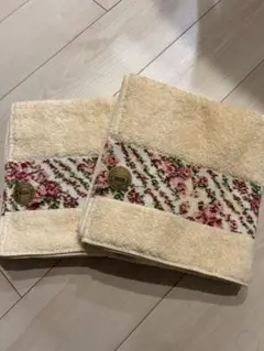 ✨️新品未使用✨️FEILER 花柄 バスタオル 2枚セット