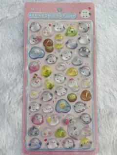 【正規品】　ばーど　ボンボンドロップシール　イオン限定　シマエナガ
