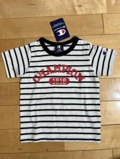 Champion ストライプ Tシャツ 100
