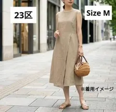 シャルレ涼やかロングワンピースМ〜Lサイズ合わせ方ひとつで印象が 