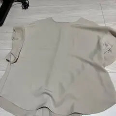 GU ノースリーブシャツ ベージュ XL