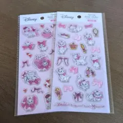 Disney マリーキャット エポキシシール 2枚セット