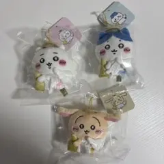 ナガノキャラクターズ ふわぱたエンジェルマスコット ちいかわ ハチワレ うさぎ
