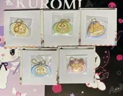 一番くじ ポケピース　PEACEなダイナーへようこそ　I賞 ラバーチャーム　5種