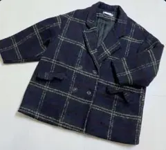 ダブルブレスト ピーコート