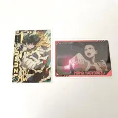 僕のヒーローアカデミア ヒロアカ ウエハース 緑谷出久 八百万百 レア