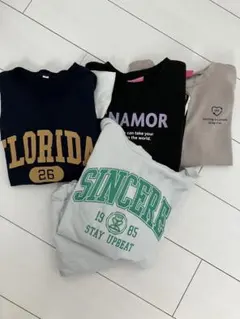長袖 Tシャツ 3枚、セットアップ1点セット