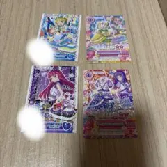 映画　アイカツ ×プリパラ　特典カード 4枚セット