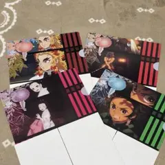 鬼滅の刃 クリアファイル 4枚まとめ売り