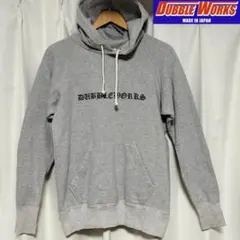 【古着】DUBBLEWORKSダブルワークスMATSUYA別注パーカー グレーS