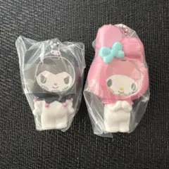 サンリオフォトフレームマスコット　 クロミ、マイメロ