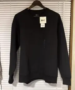 UNIQLO : C オーバーサイズスウェットシャツ ブラックL