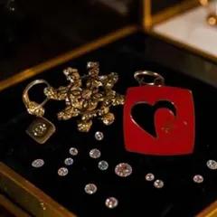 希少CHANEL 非売品チャームセット 2026バレンタイン＆2024クリスマス