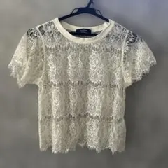 w closet レーストップス オフホワイトのサムネイル