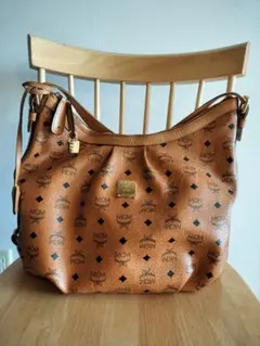 希少】MCM ショルダーバッグ ヴィセトス マップ 斜め掛け PVC レザー 