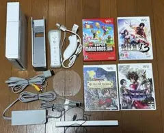 wii 本体 コントローラ4つ ソフト7本 セット - メルカリ
