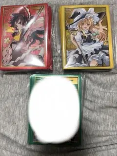未開封、未使用　東方Project　スリーブセット 東方Project スリーブ 4種類 4点 セット 未使用 未開封 - メルカリ
