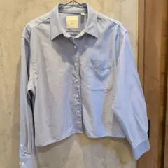 UNIQLO JW ANDERSON 長袖シャツ ブルー