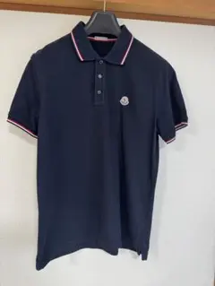 ［極美品］モンクレール　ポロシャツ　ダークネイビー MONCLER モンクレール ポロシャツ メンズ 8a00021-89a16-77x