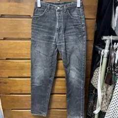 Wrangler テーパードジーンズ ダークグレー