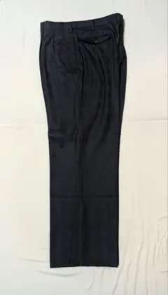 HOUSTON OPEN チェック織り柄スラックス ウエスト94cmブラック