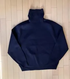 everyone ミラノリブタートルネックセーターNAVY SIZE L
