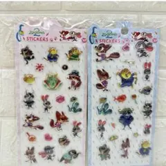 ズートピアボンボンドロップシール