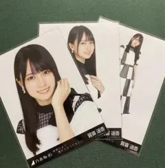 乃木坂46 賀喜遥香生写真　夜明けで強がらなくてもいい　コンプ