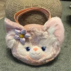 香港ディズニー✨リーナベルぬいぐるみバッグ2Wayショルダー＆ハンドバッグ（大）