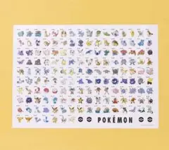 スリーコインズ スリコ　ポケモン　ウォールステッカー　30周年