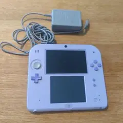 Nintendo 2DS ラベンダー ACアダプター付き